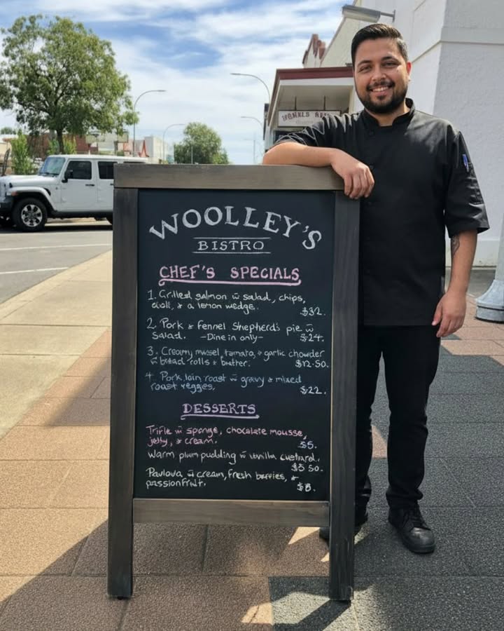 Featured image for “Festive Chef’s Specials at Woolley’s Bistro: Book Now at Club Bombala!”