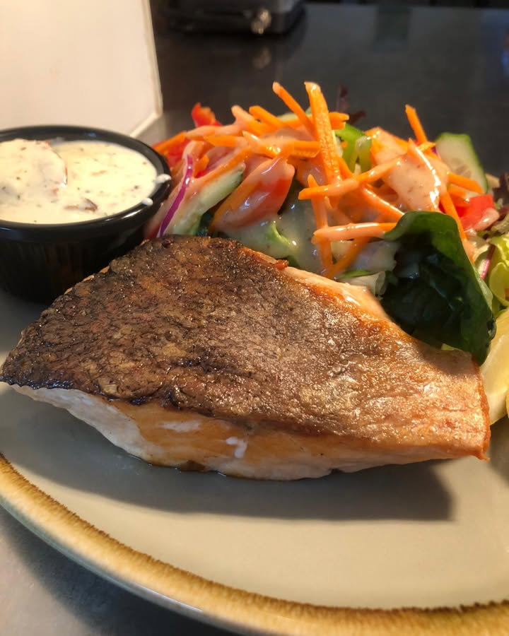 Featured image for “Oven Baked Barramundi at Wooleys Bistro”