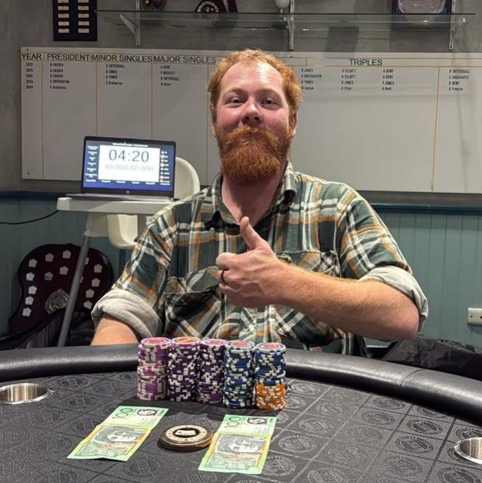 Featured image for “Paul Wins Saturday Poker at Club Bombala”