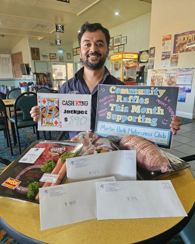 Featured image for “Thursday Night at Club Bombala – Cash King, Raffles and Schnitzels”