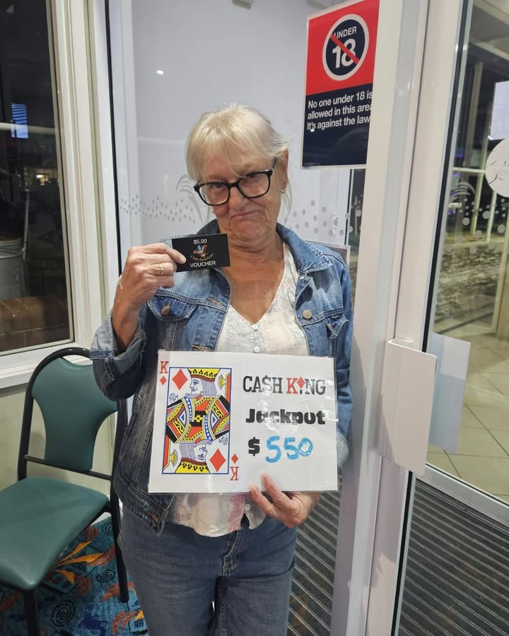 Featured image for “Cash King Jackpot Reaches $550 at Club Bombala”