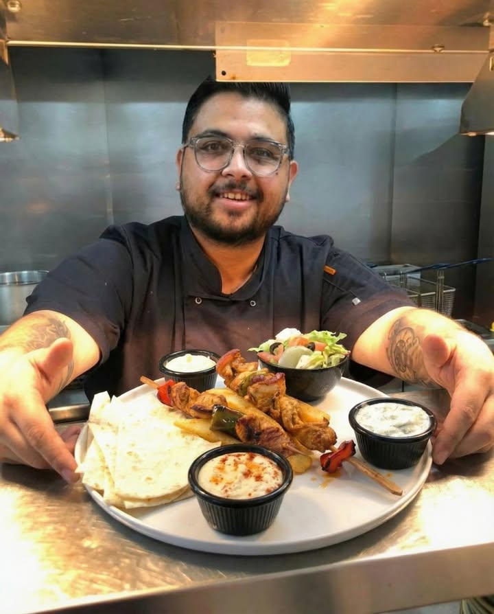 Featured image for “Mediterranean Chicken Skewers – Chef’s Special at Club Bombala”