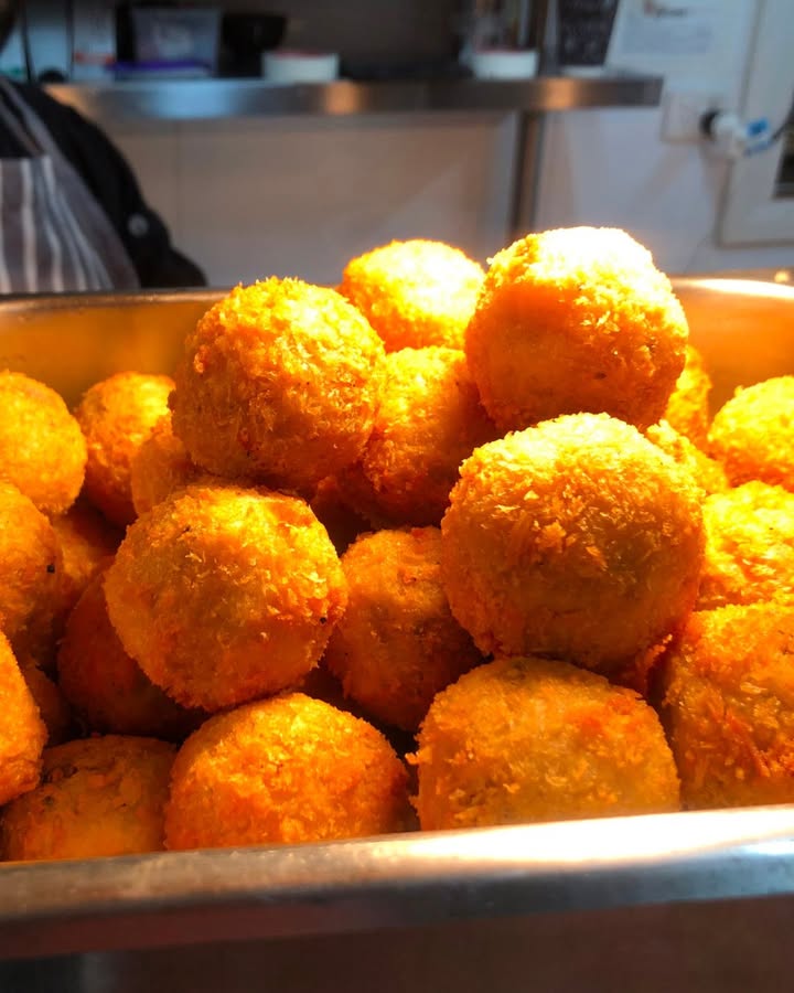 Featured image for “Chef’s Featured Arancini Balls at Club Bombala”
